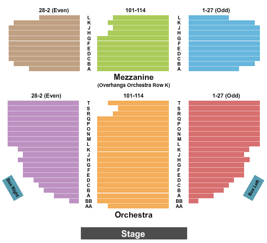 Broadhurst Theatre Cats Seating Chart